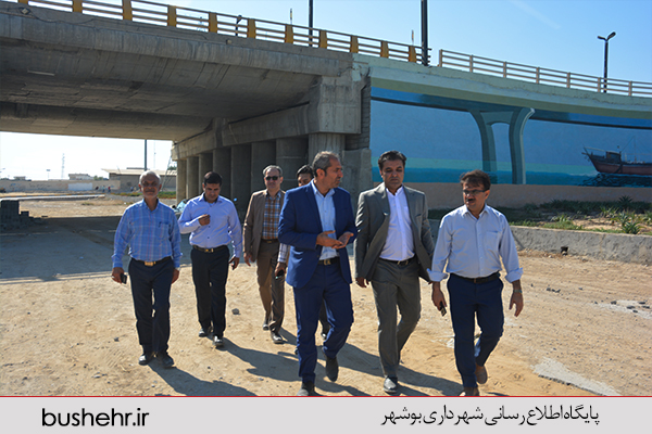 بازدید شهردار بندر بوشهر
