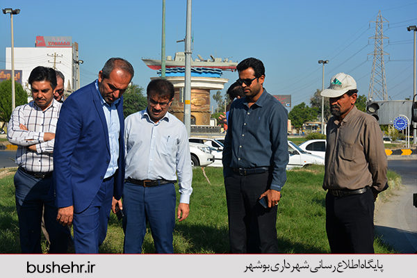 بازدید شهردار بندر بوشهر